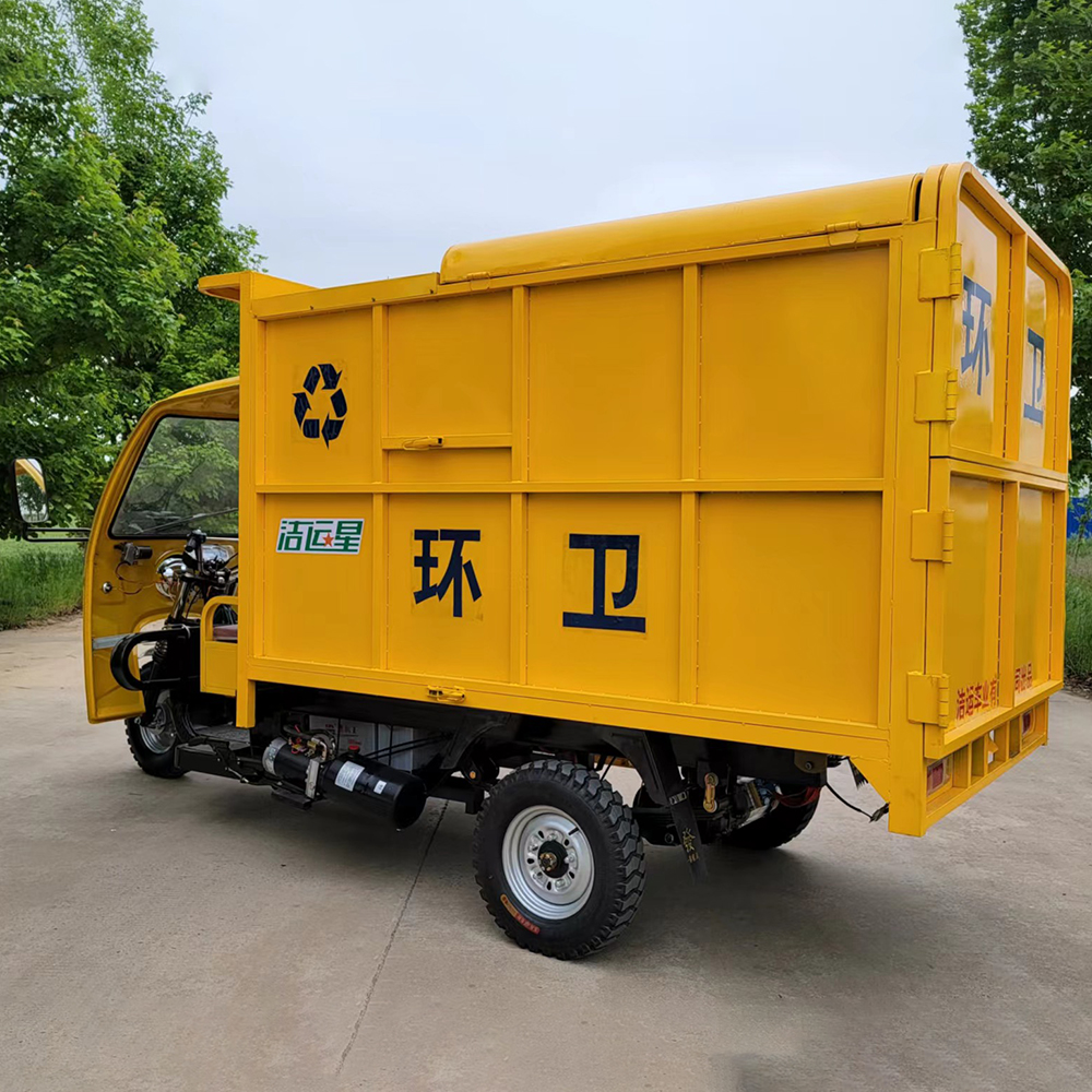 Electric Sanitation Dump Truck Tricycle Henan North Motors Co. Ltd